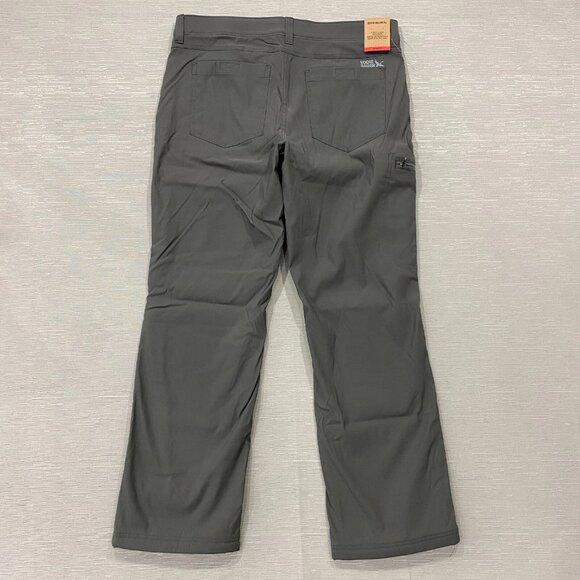 Eddie Bauer Fleece Lined Tech Pants Mens 34 x 30" Gray Water Repellent Insulated - Picture 4 of 15